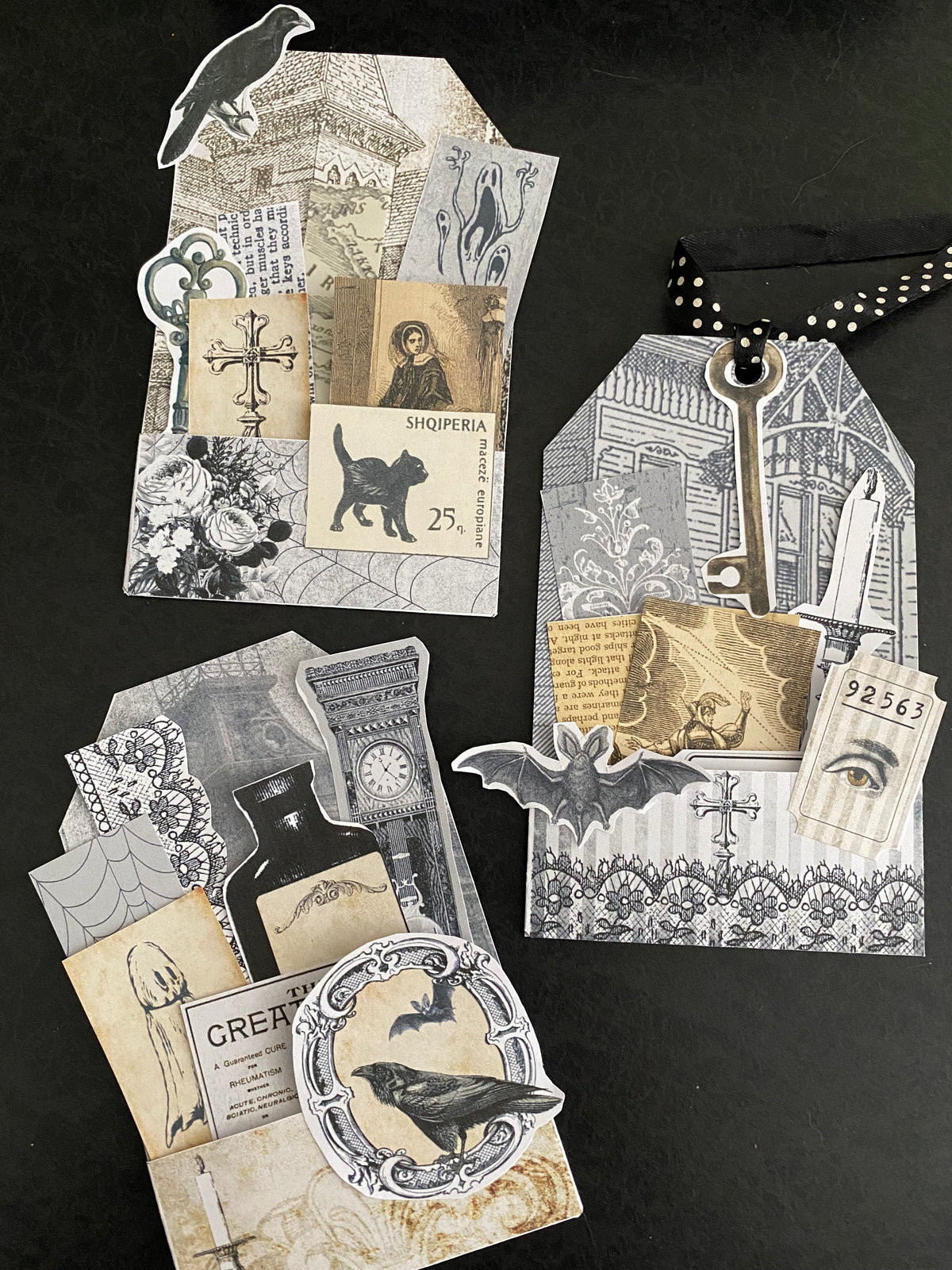 Hauntings Loaded Pocket Tags - Printable Kit