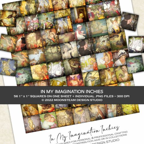 In My Imagination Inchies by Moonsteam Design Studio