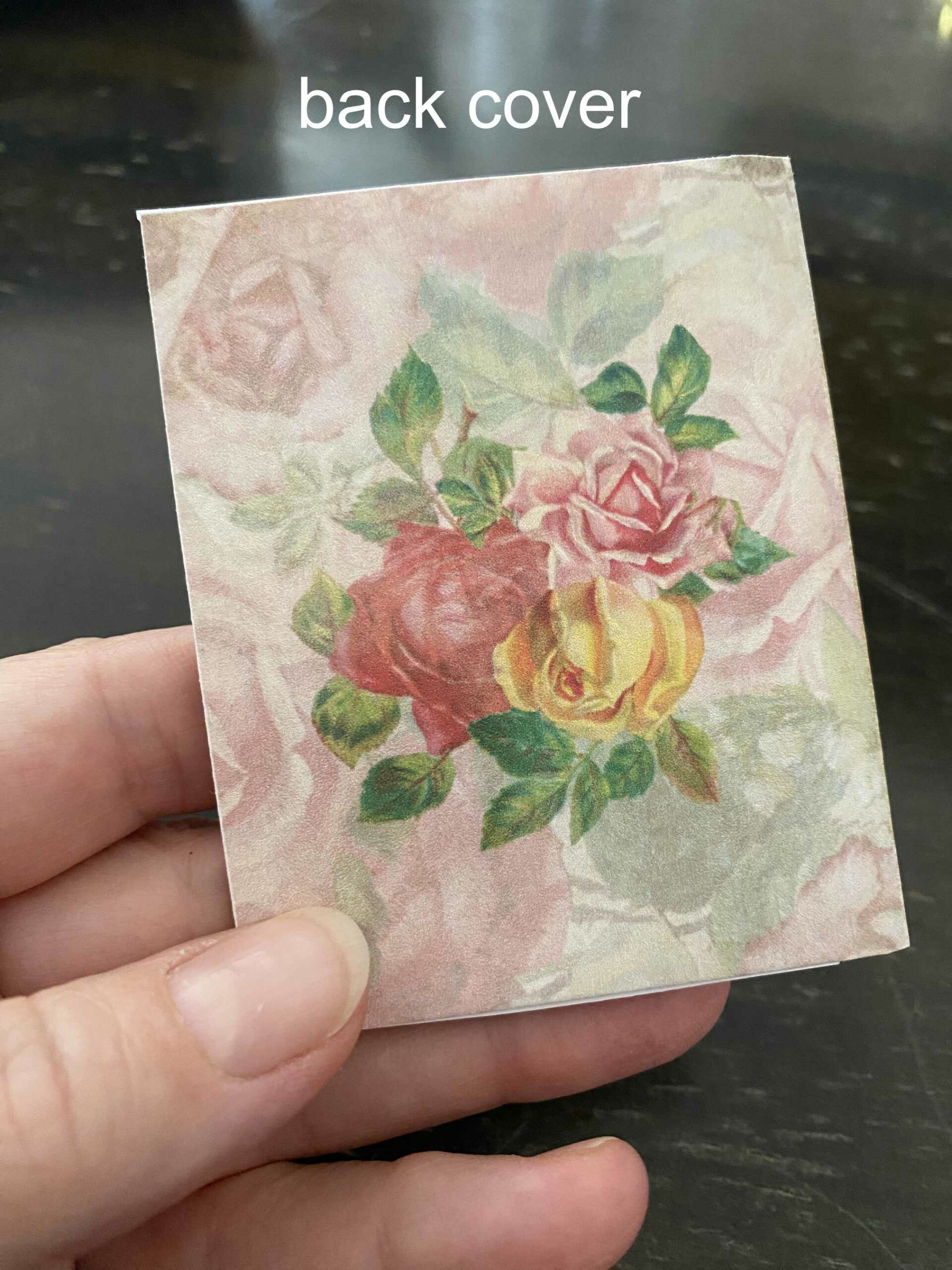 Rose Romance Mini Booklet Printable Kit - Image 6