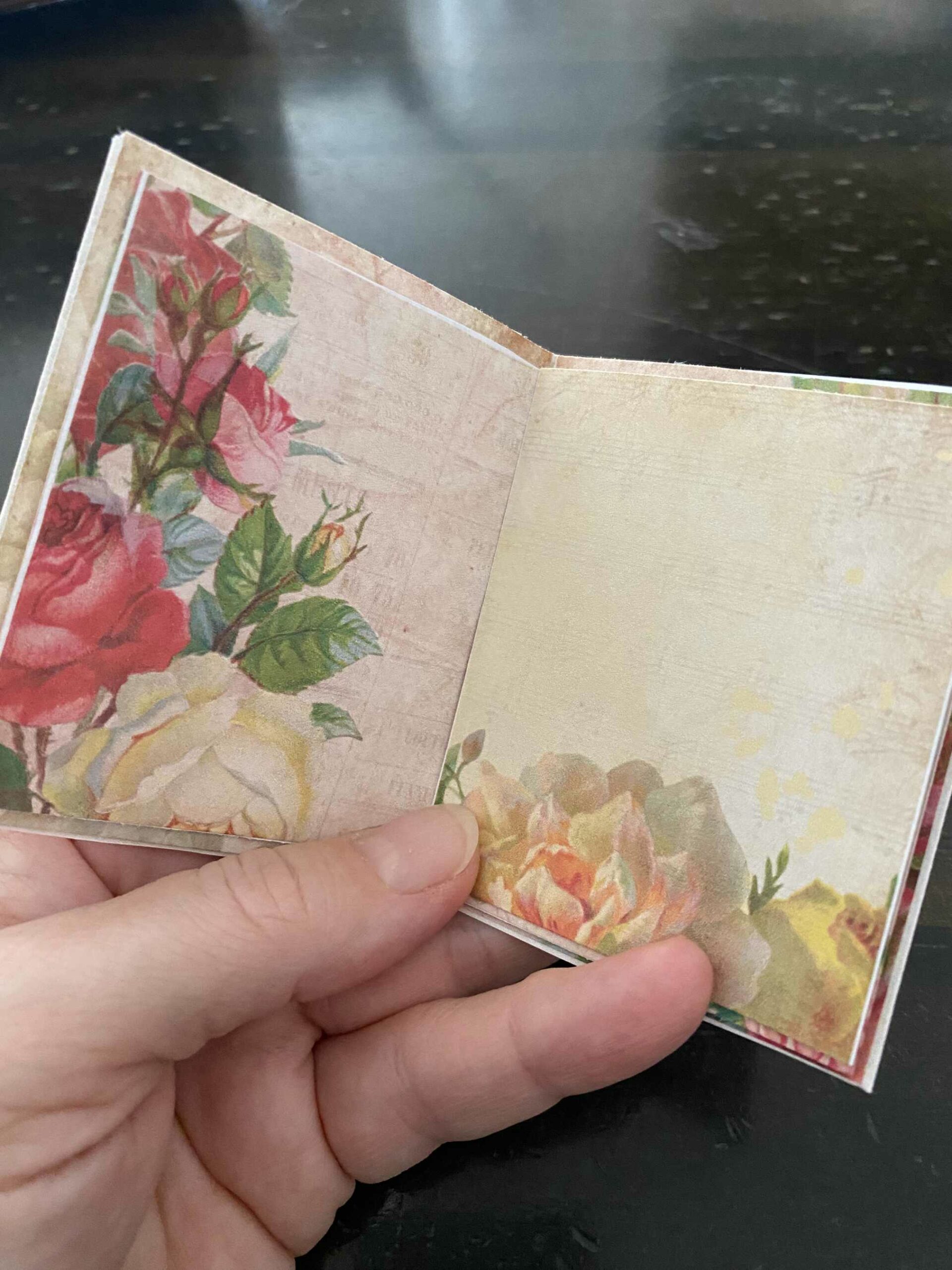 Rose Romance Mini Booklet Printable Kit - Image 2