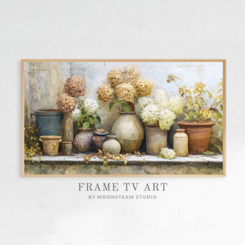 Dried Flowers Frame TV Art by Moonsteam Studio
