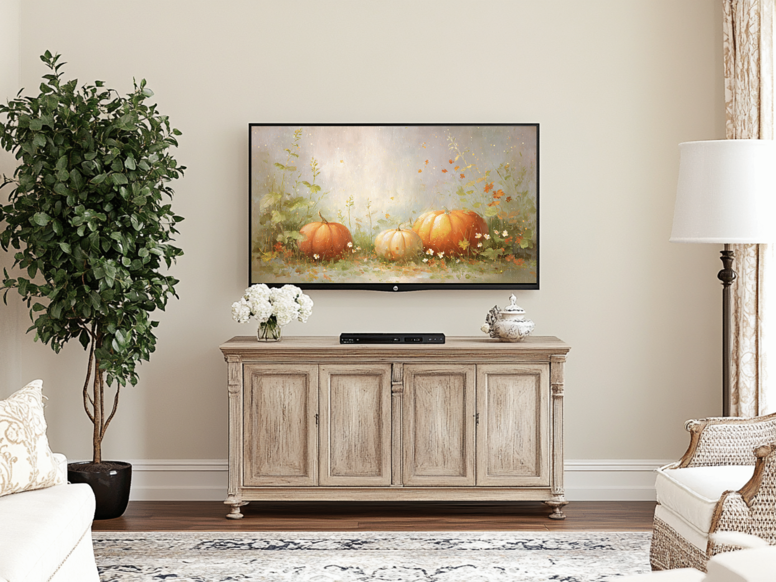 Frame TV Art: Autumn Pumpkins 1 - Image 3