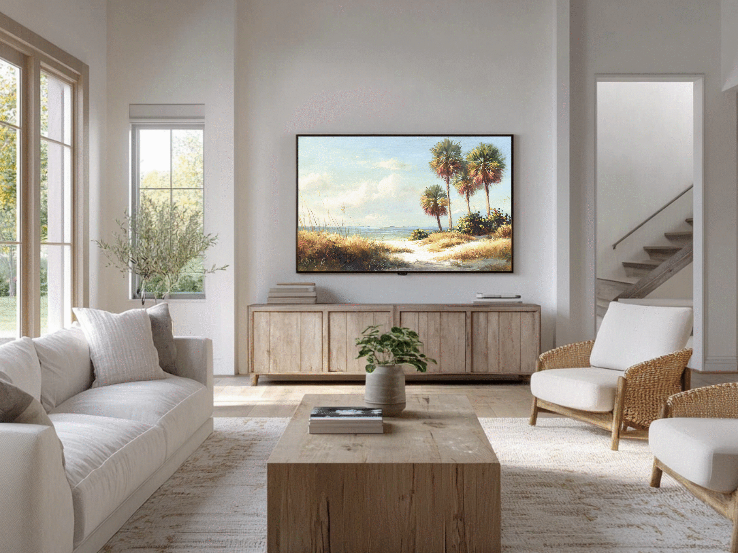 Frame TV Art: Florida Beach 1 - Image 4